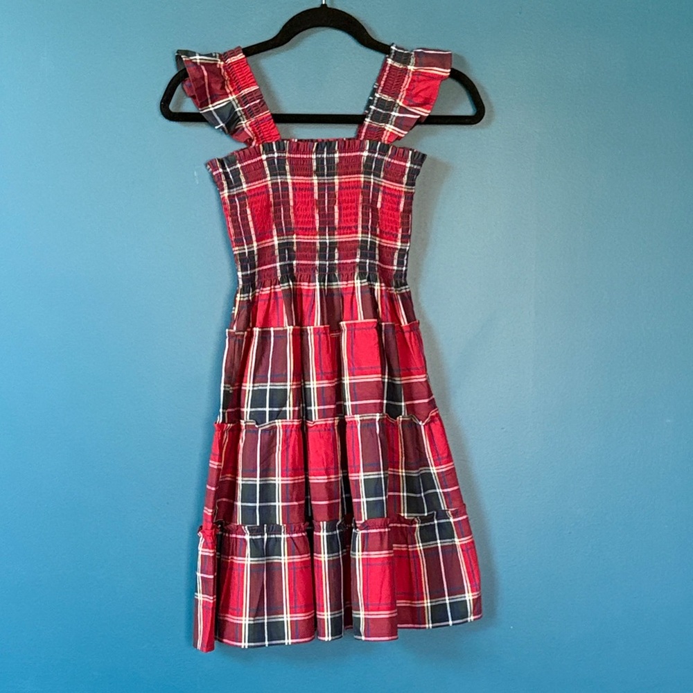 Hill House Girls Red and Navy Plaid Ellie